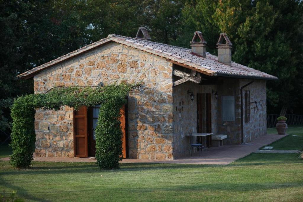Agriturismo Eco-Bio Villa Vacasio Pitigliano Luaran gambar