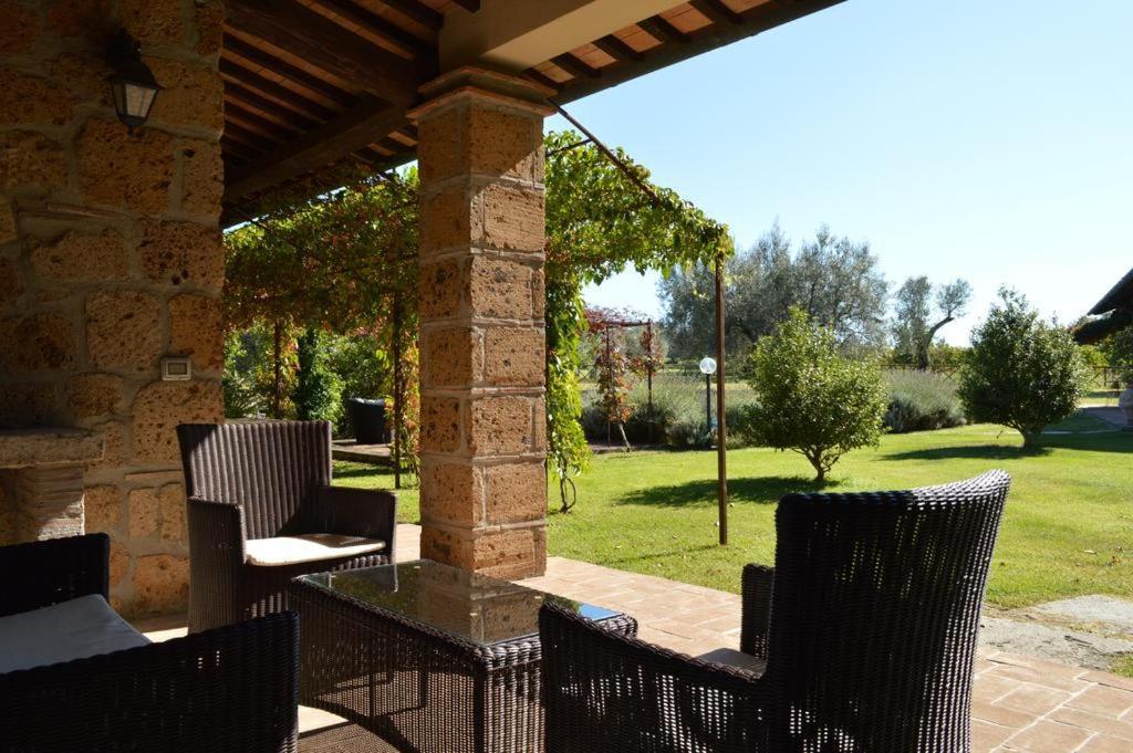Agriturismo Eco-Bio Villa Vacasio Pitigliano Luaran gambar