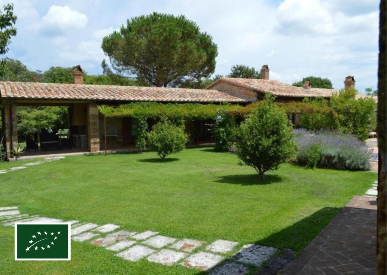 Agriturismo Eco-Bio Villa Vacasio Pitigliano Luaran gambar