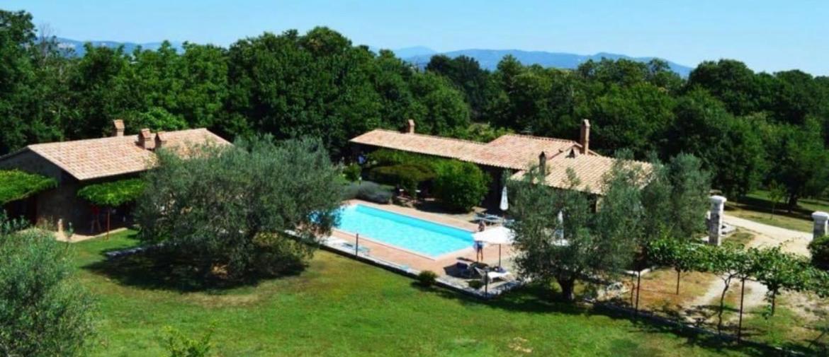 Agriturismo Eco-Bio Villa Vacasio Pitigliano Luaran gambar
