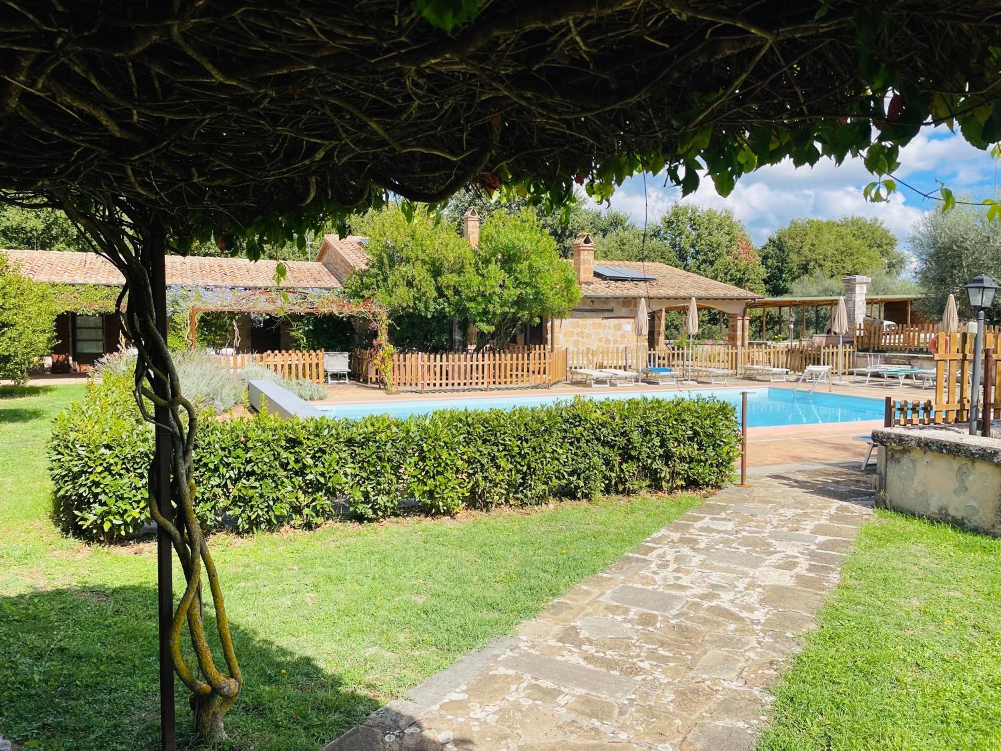 Agriturismo Eco-Bio Villa Vacasio Pitigliano Luaran gambar