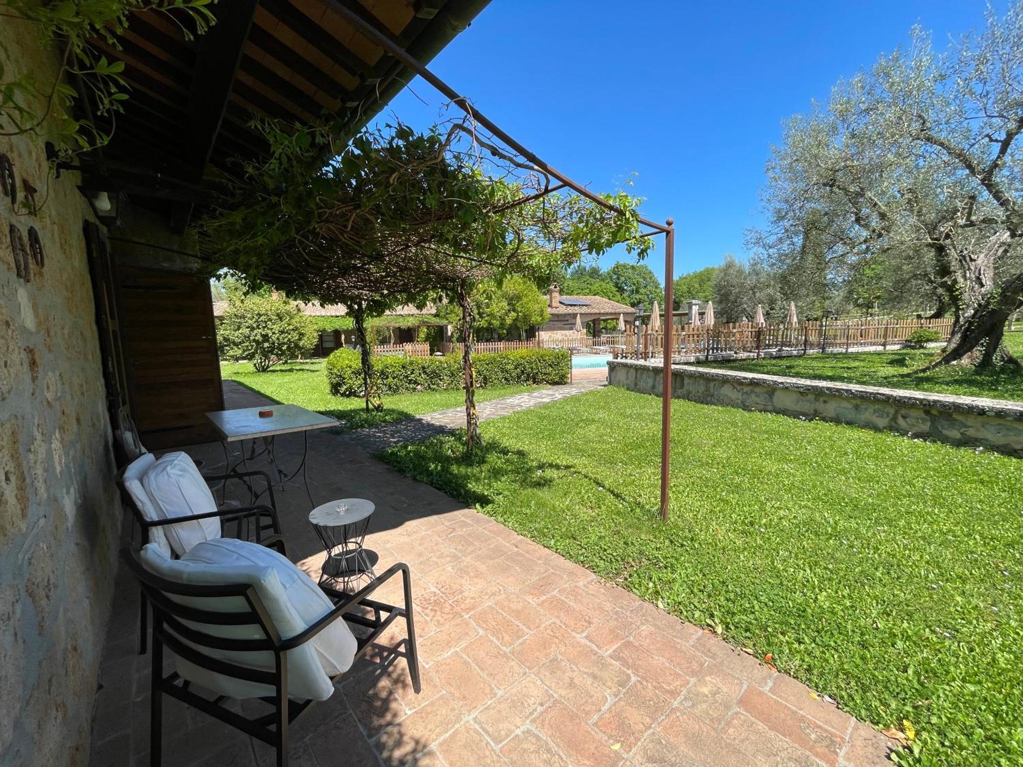 Agriturismo Eco-Bio Villa Vacasio Pitigliano Luaran gambar
