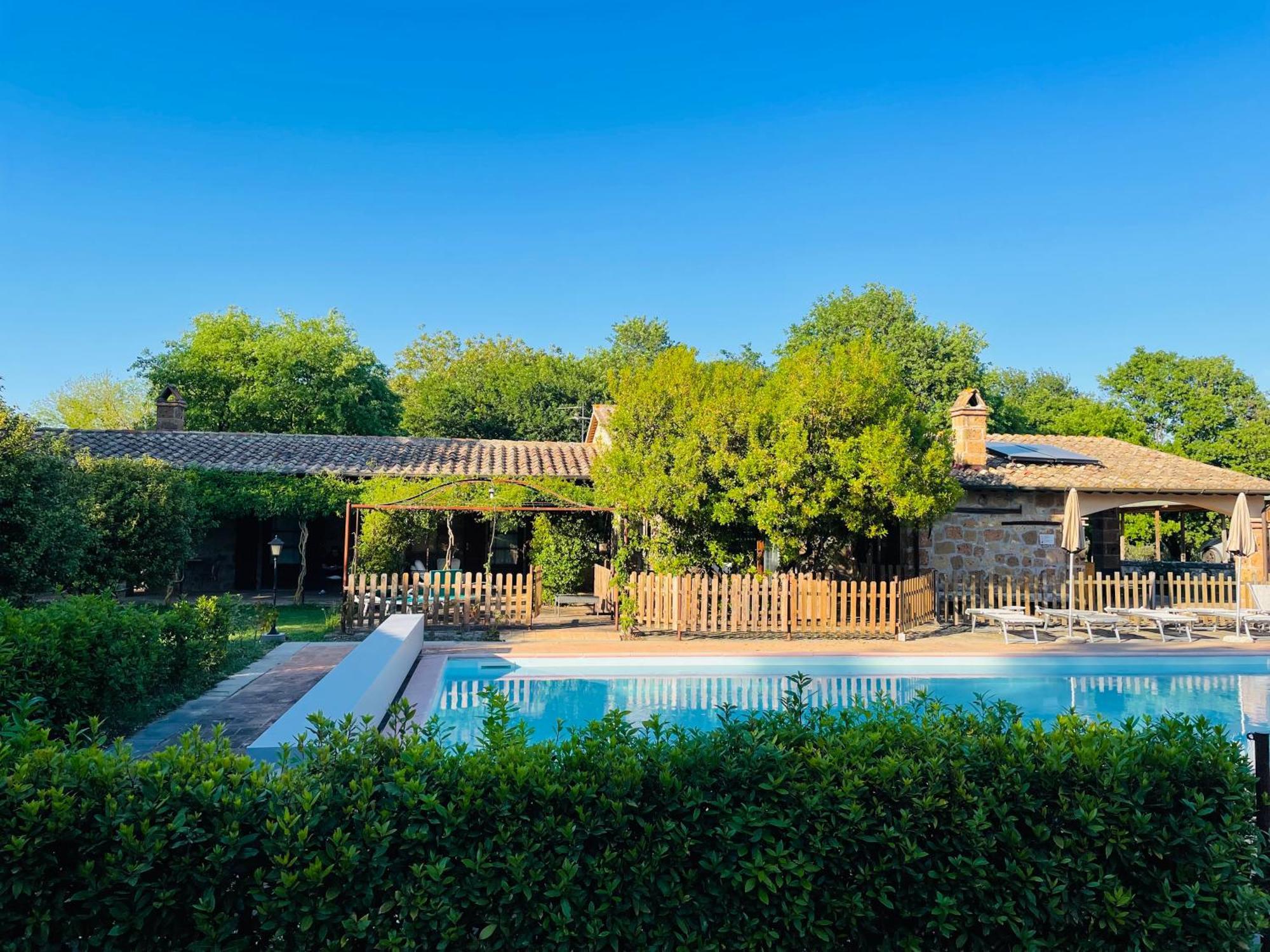 Agriturismo Eco-Bio Villa Vacasio Pitigliano Luaran gambar